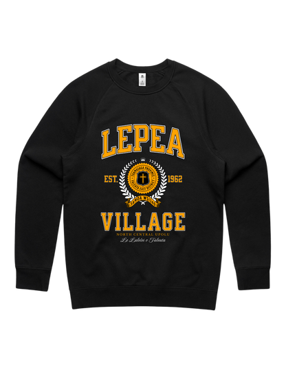 Lepea Varsity Crewneck 5100 - AS Colour - Gold Print