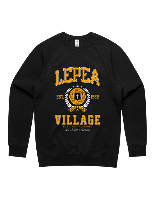 Lepea Varsity Crewneck 5100 - AS Colour - Gold Print