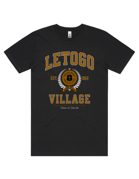 Letogo Varsity Tee 5050 - AS Colour - Brown Print