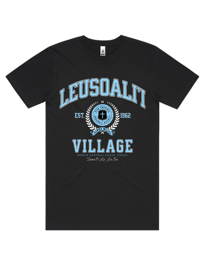 Leusoali'i Varsity Tee 5050 - AS Colour - Sky Blue Print