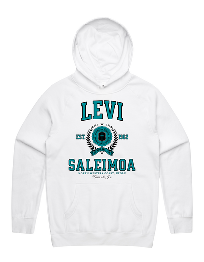 Levi Saleimoa Varsity Hood 5101 - AS Colour - Aqua Print