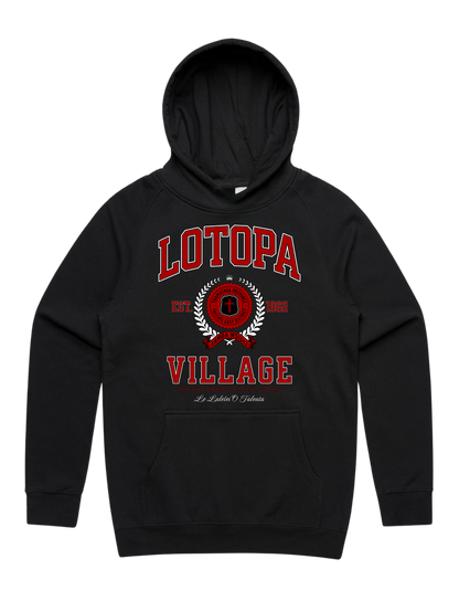 Lotopa Varsity Hood 5101 - AS Colour - Red Print