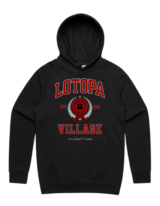 Lotopa Varsity Hood 5101 - AS Colour - Red Print