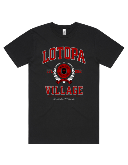 Lotopa Varsity Tee 5050 - AS Colour - Red Print