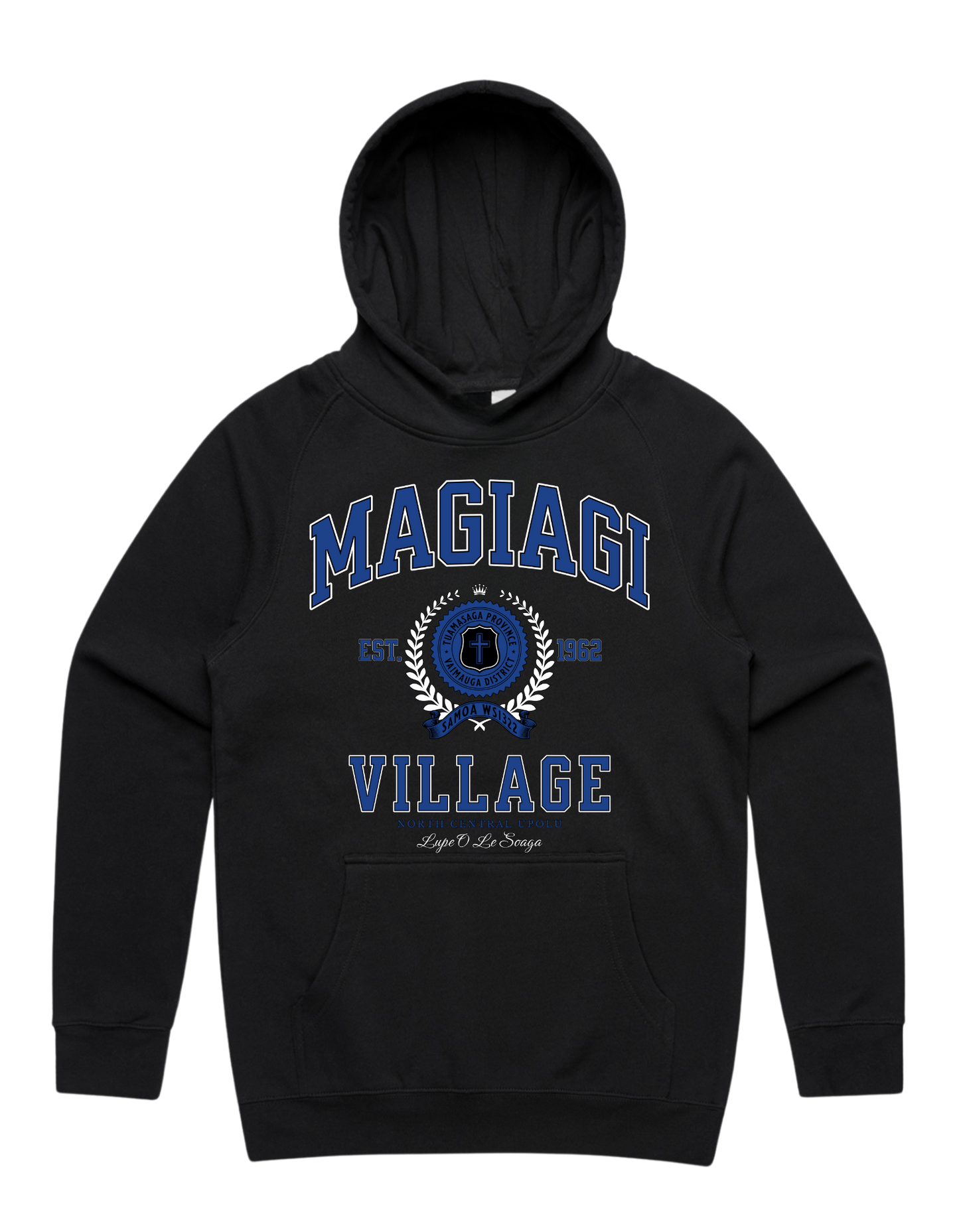 Magiagi Varsity Hood 5101 - AS Colour - Mid Blue Print