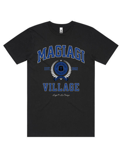 Magiagi Varsity Tee 5050 - AS Colour - Mid Blue Print