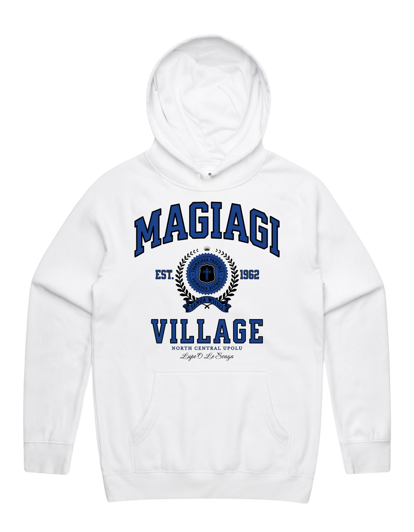 Magiagi Varsity Hood 5101 - AS Colour - Mid Blue Print