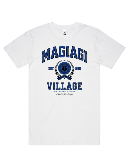 Magiagi Varsity Tee 5050 - AS Colour - Mid Blue Print