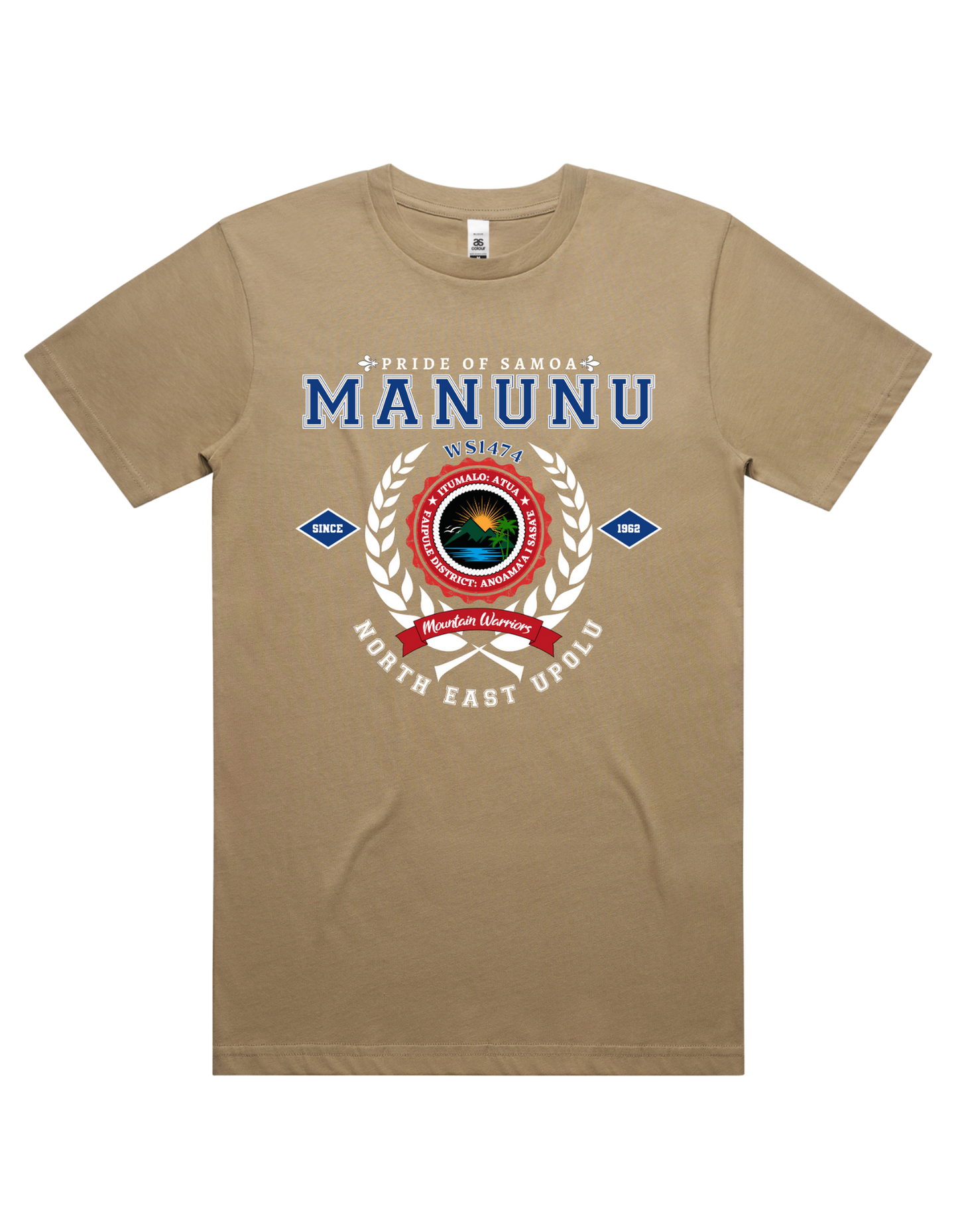 Manunu Tee 5050 - AS Colour