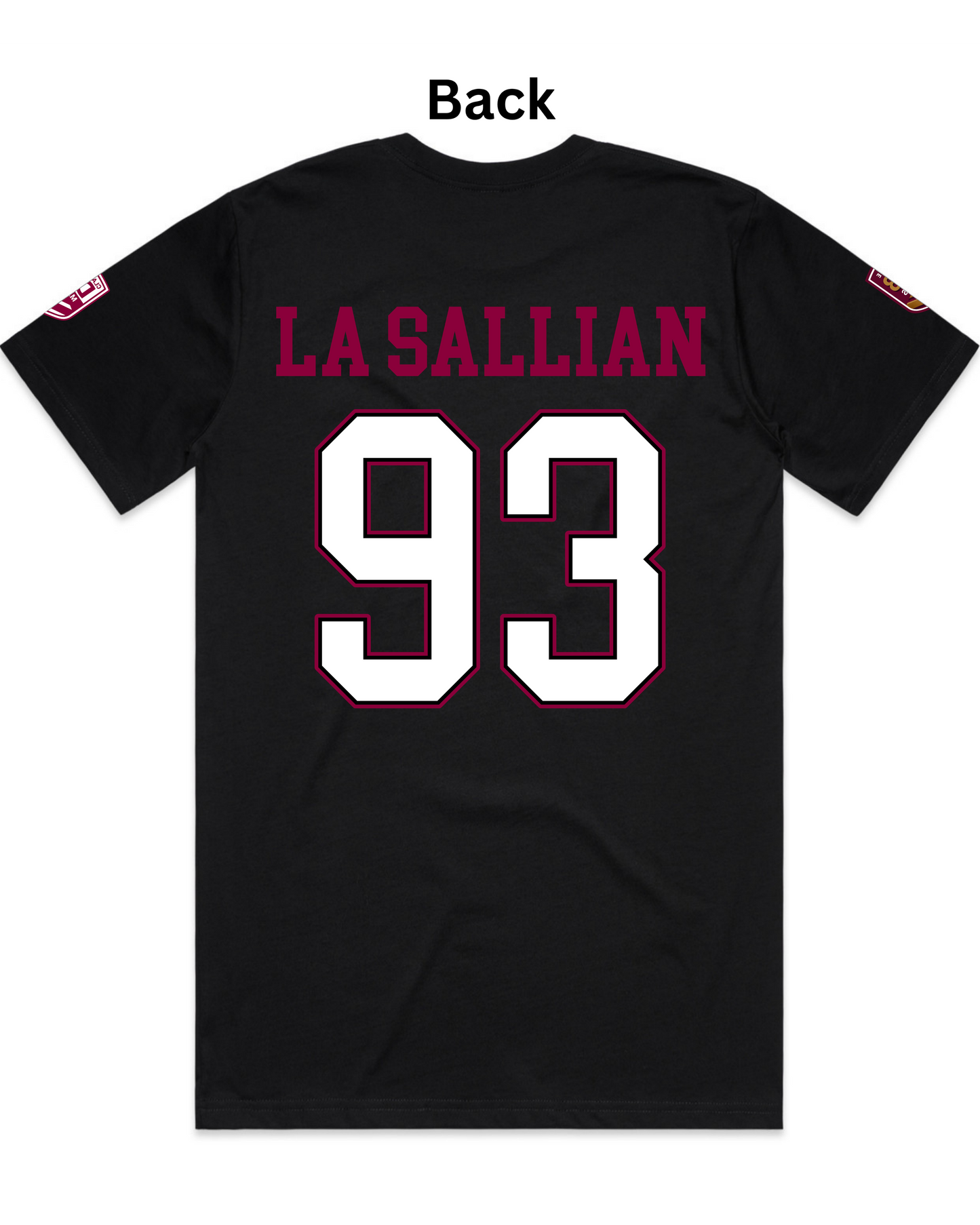 De La Salle - 93' State of Origin MAROONS League Tee