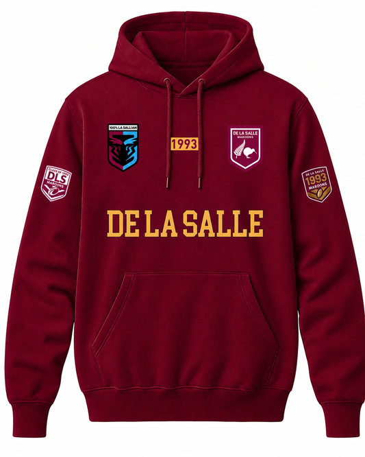 De La Salle - 93' State of Origin MAROONS League Hoodie