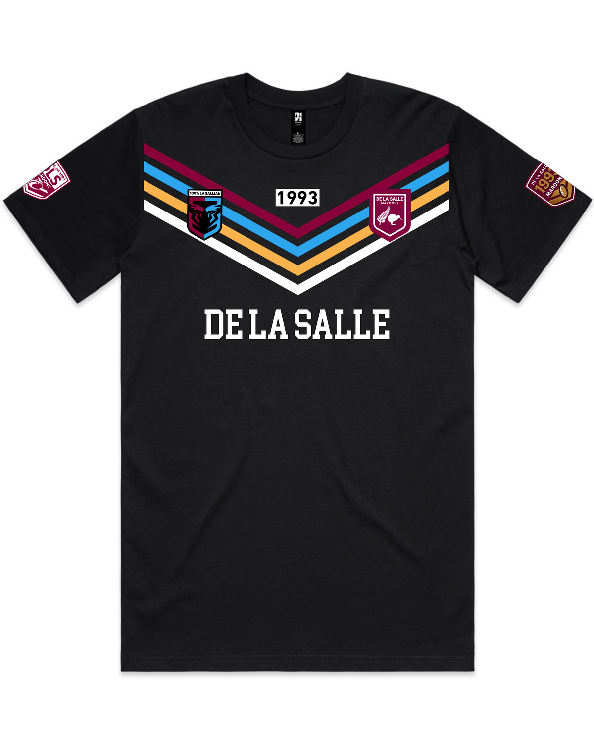 De La Salle - 93' State of Origin MAROONS League Tee