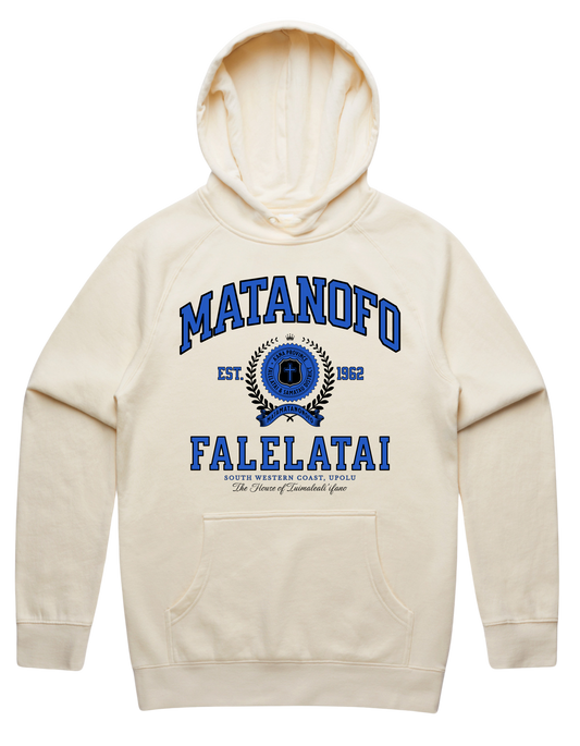 Matanofo Varsity Hood 5101 - AS Colour - Mid Blue Print