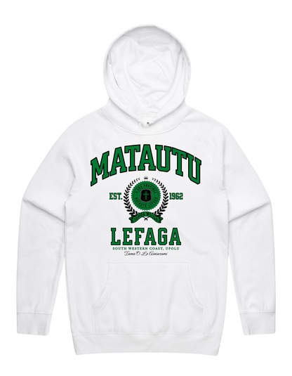 Matautu Lefaga Varsity Hood 5101 - AS Colour - Green Print