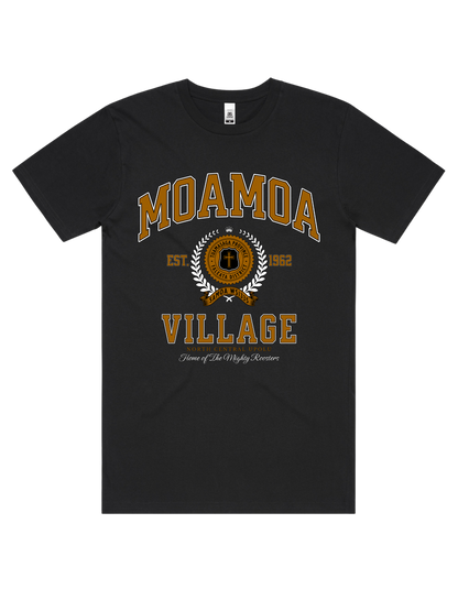 Moamoa Varsity Tee 5050 - AS Colour - Brown Print