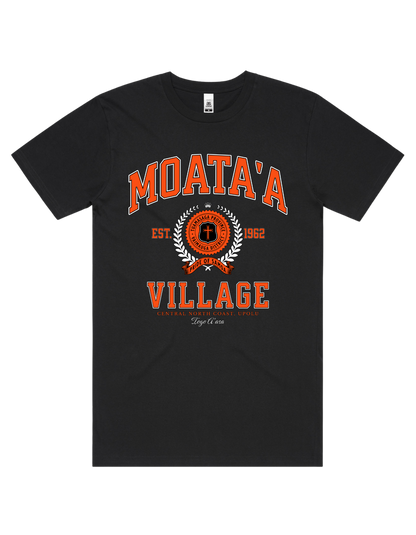 Moata'a Varsity Tee 5050 - AS Colour - Orange Print