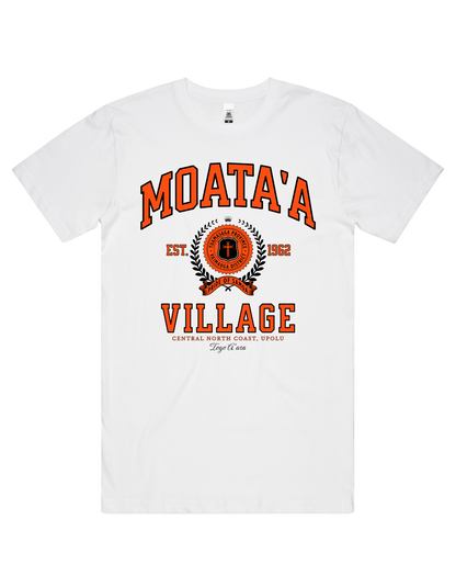 Moata'a Varsity Tee 5050 - AS Colour - Orange Print