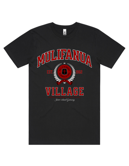 Mulifanua Varsity Tee 5050 - AS Colour - Red Print