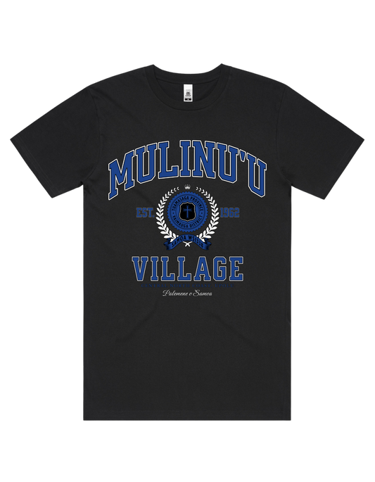 Mulinu'u Varsity Tee 5050 - AS Colour - Mid Blue Print