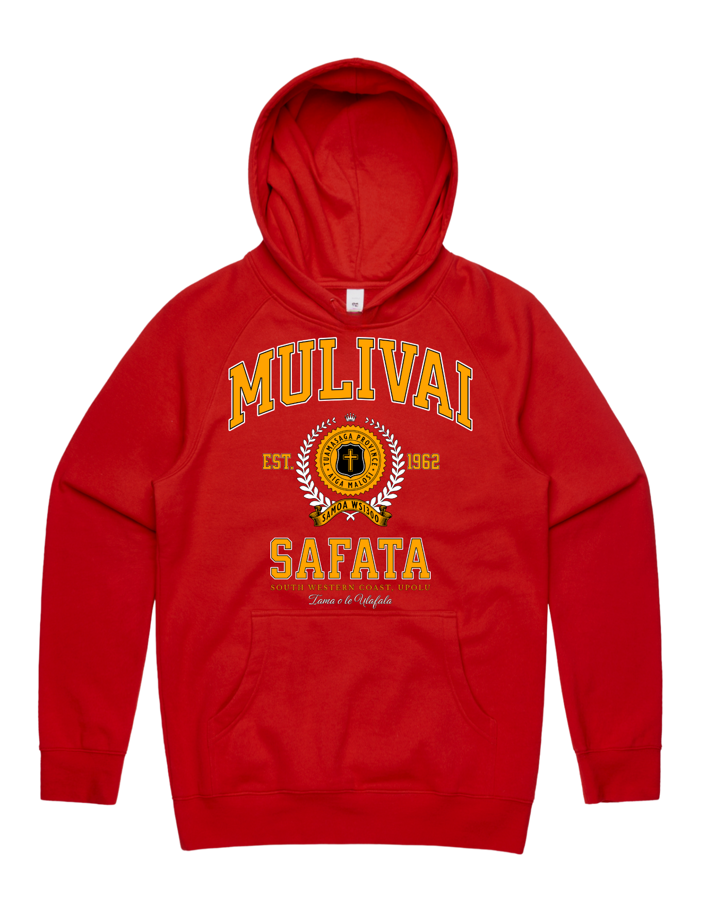 Mulivai Varsity Hood 5101 - AS Colour - Gold Print