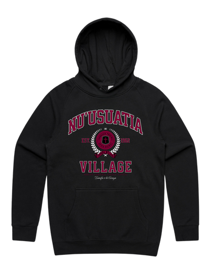 Nu'usuatia Varsity Supply Hood 5101 - AS Colour - Wine Print