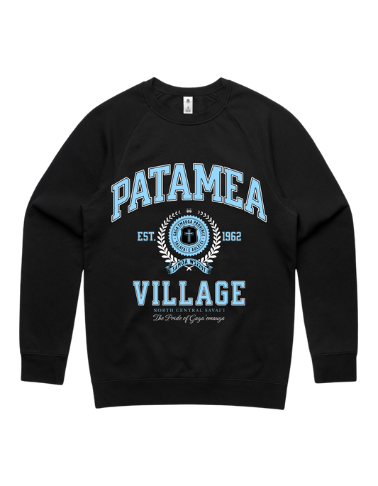 Patamea Varsity Crewneck 5100 - AS Colour - Sky Blue Print