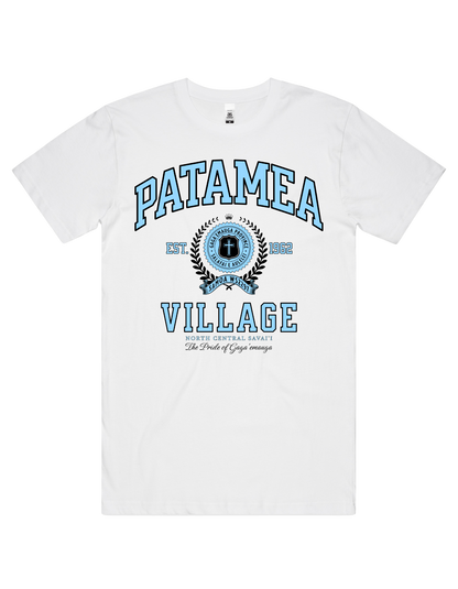 Patamea Varsity Tee 5050 - AS Colour - Sky Blue Print