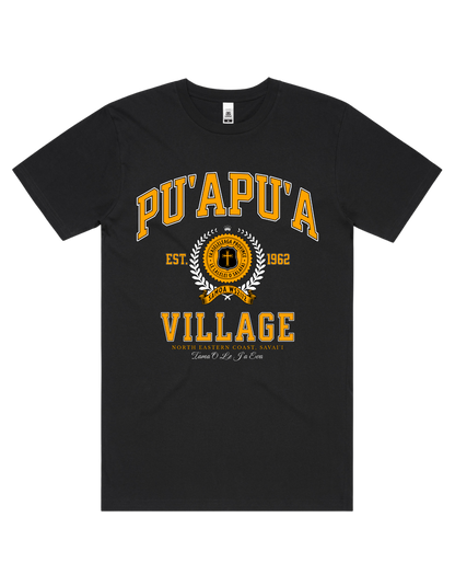 Pu'apu'a Varsity Tee 5050 - AS Colour - Gold Print