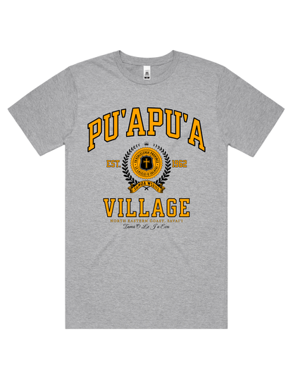 Pu'apu'a Varsity Tee 5050 - AS Colour - Gold Print