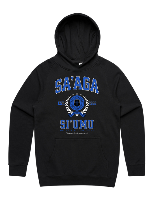 Sa'aga Siumu Varsity Hood 5101 - AS Colour - Mid Blue Print