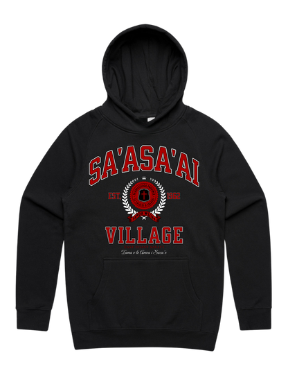 Sa'asa'ai Varsity Supply Hood 5101 - AS Colour - Red Print