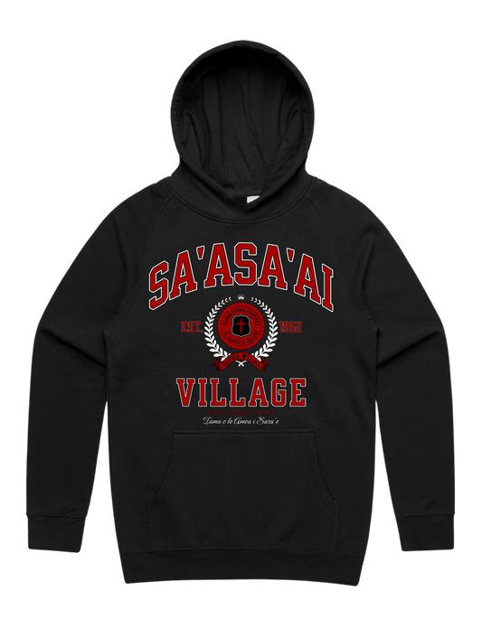 Sa'asa'ai Varsity Supply Hood 5101 - AS Colour - Red Print