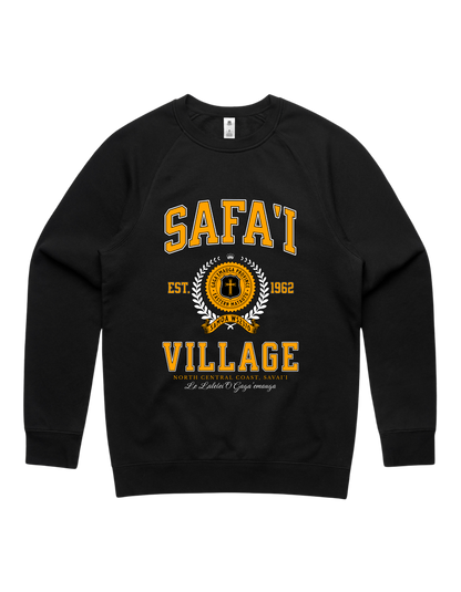 Safa'i Varsity Crewneck 5100 - AS Colour - Gold Print