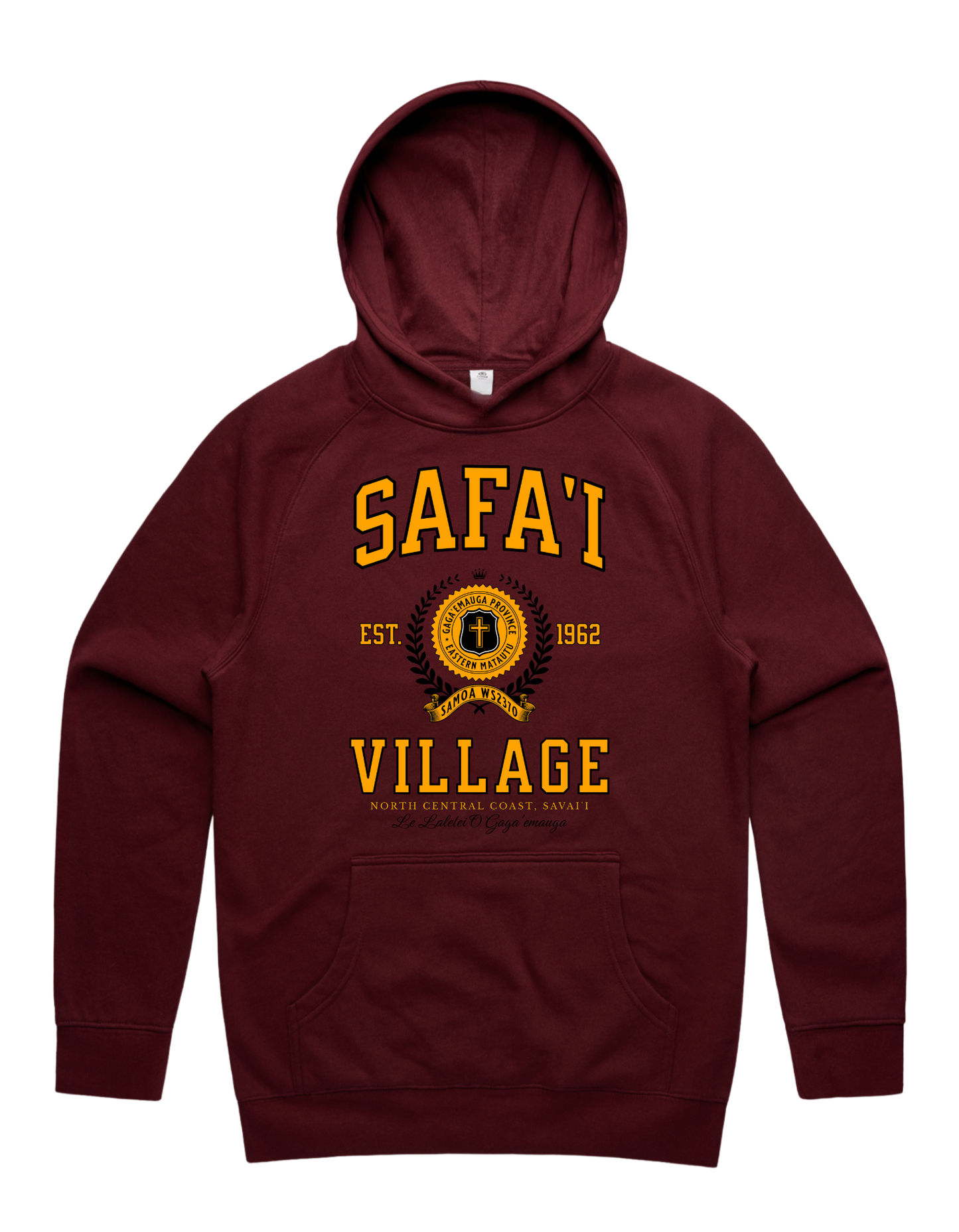 Safa'i Varsity Supply Hood 5101 - AS Colour - Gold Print