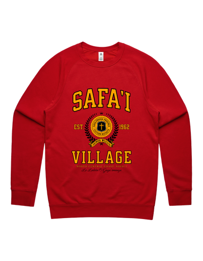 Safa'i Varsity Crewneck 5100 - AS Colour - Gold Print