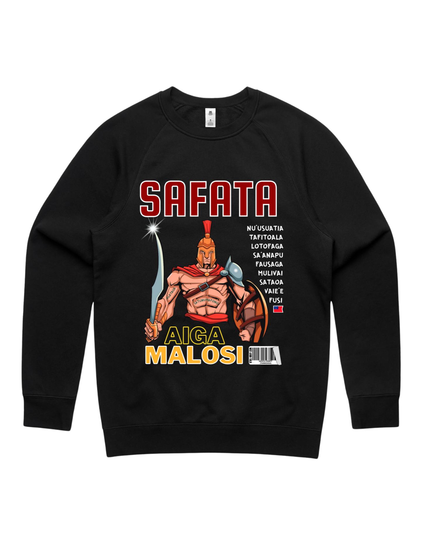 Safata Crewneck 5100 - AS Colour