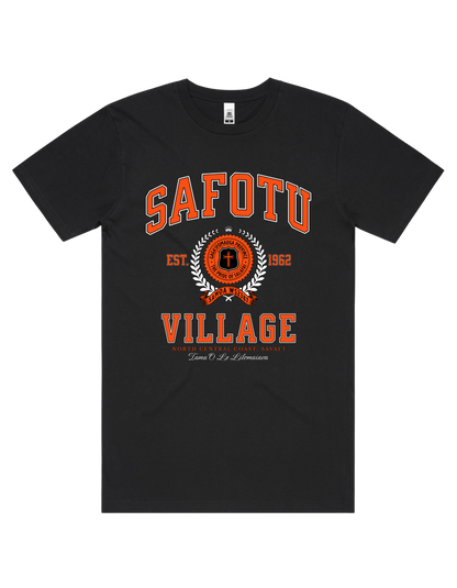 Safotu Varsity Tee 5050 - AS Colour - Orange Print