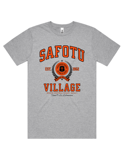 Safotu Varsity Tee 5050 - AS Colour - Orange Print