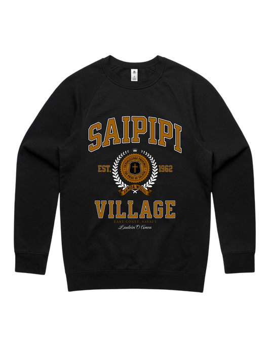 Saipipi Varsity Crewneck 5100 - AS Colour - Brown Print