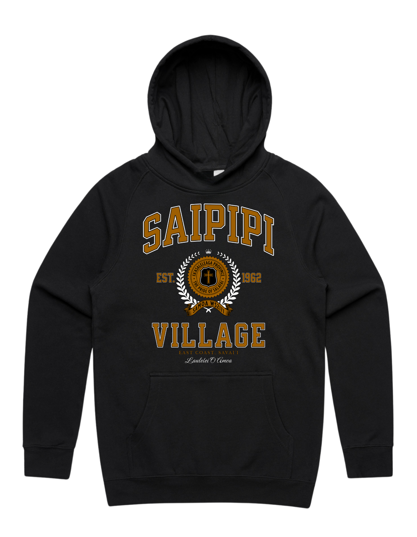 Saipipi Varsity Supply Hood 5101 - AS Colour - Brown Print