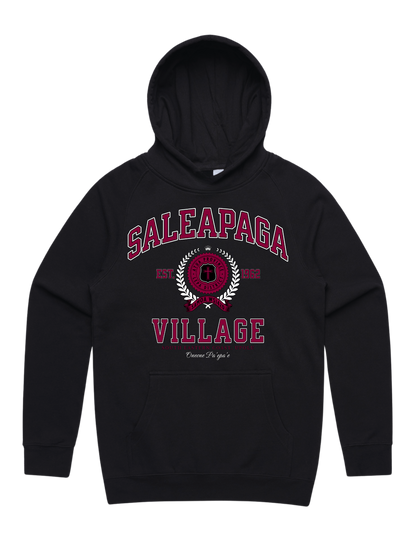 Saleapaga Varsity Supply Hood 5101 - AS Colour - Wine Print