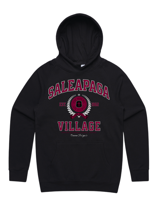 Saleapaga Varsity Supply Hood 5101 - AS Colour - Wine Print