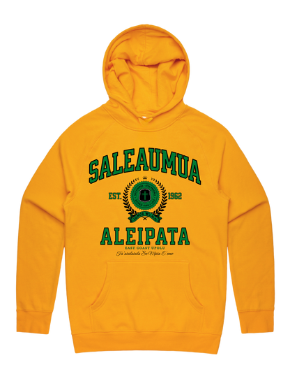 Saleaumua Varsity Supply Hood 5101 - AS Colour - Green Print