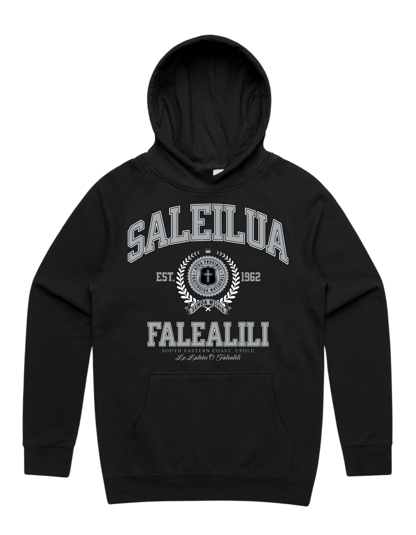 Saleilua Falealili Varsity Supply Hood 5101 - AS Colour - Silver Print