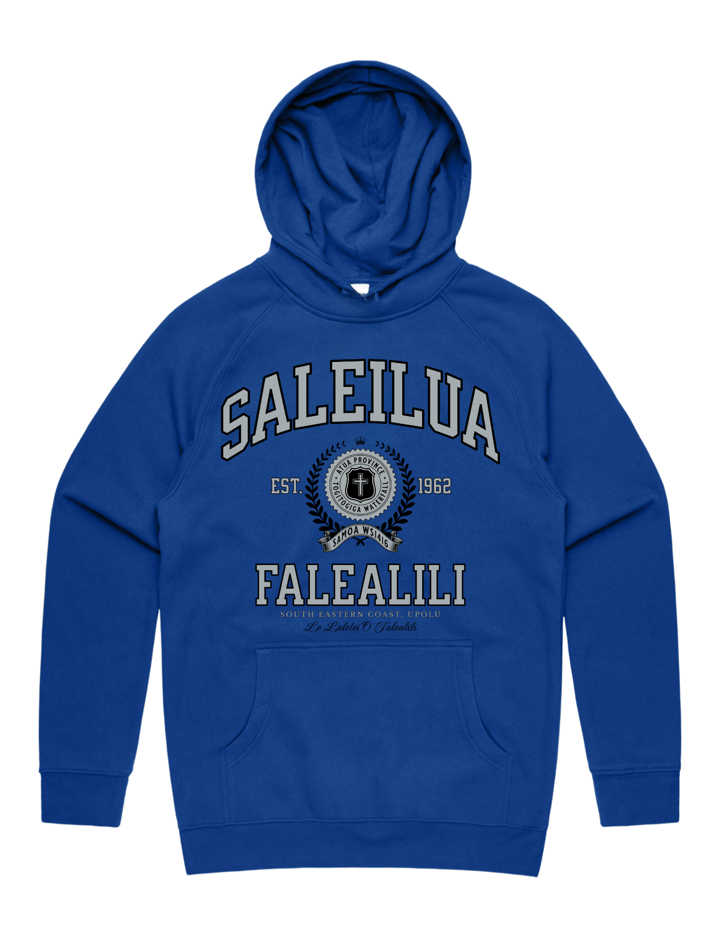 Saleilua Falealili Varsity Supply Hood 5101 - AS Colour - Silver Print