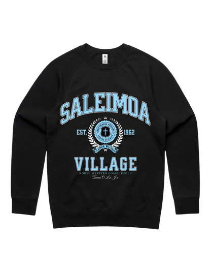 Saleimoa Varsity Crewneck 5100 - AS Colour - Sky Blue Print