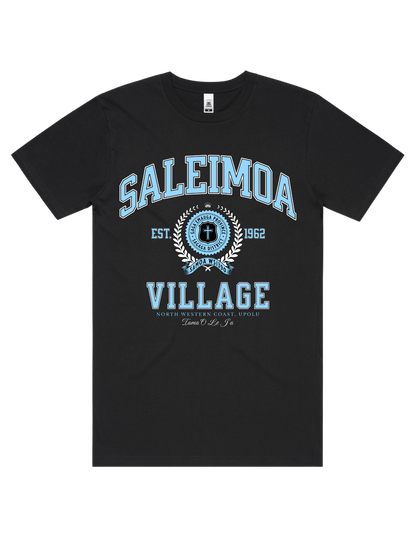 Saleimoa Varsity Tee 5050 - AS Colour - Sky Blue Print