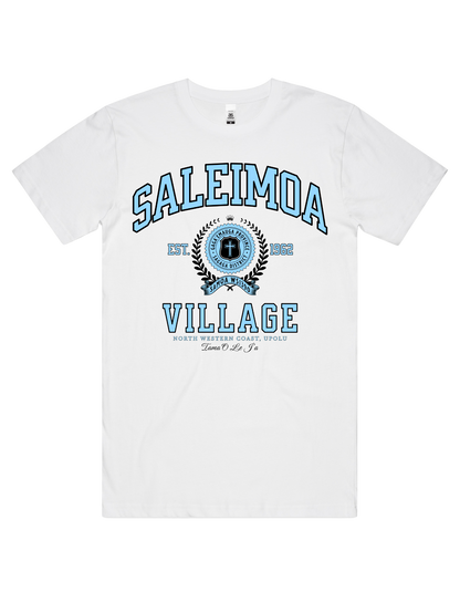 Saleimoa Varsity Tee 5050 - AS Colour - Sky Blue Print