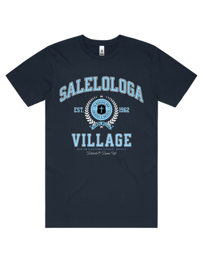 Salelologa Varsity Tee 5050 - AS Colour - Sky Blue Print