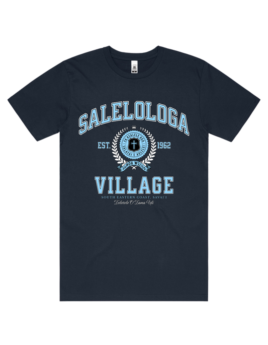 Salelologa Varsity Tee 5050 - AS Colour - Sky Blue Print